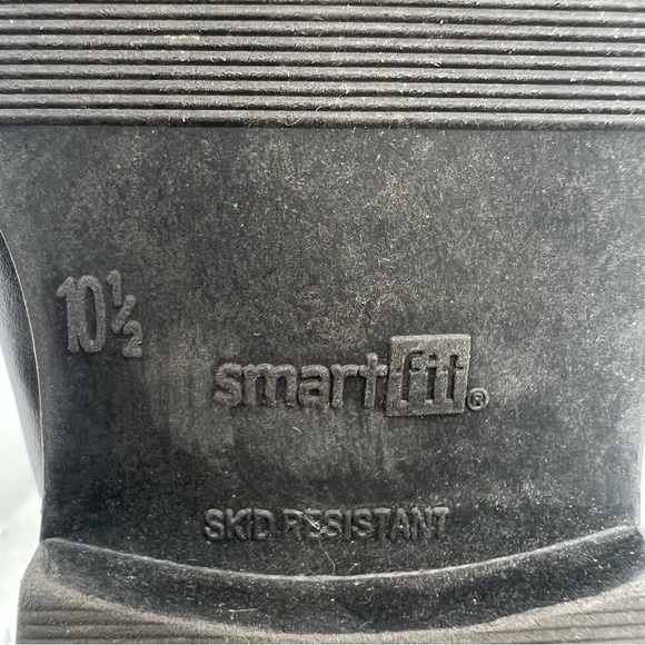 Smart Fit Black Loafers Size 10 1/2 Boy’s - Picture 10 of 10